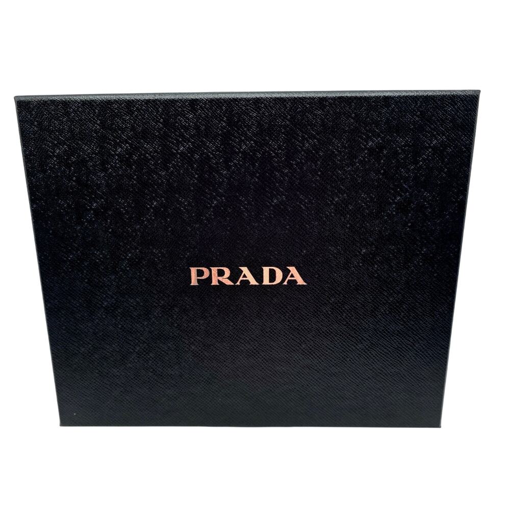 Prada Saffiano Leather Flower Print iPad Tablet Case NEW in Box - Picture 5 of 12